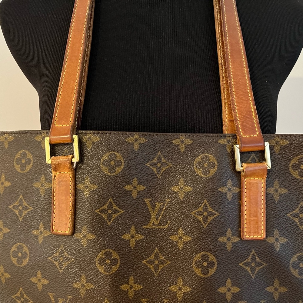 Louis Vuitton Vintage Brown Monogram ALTO Cabas Tote Bag - Picture 3 of 16